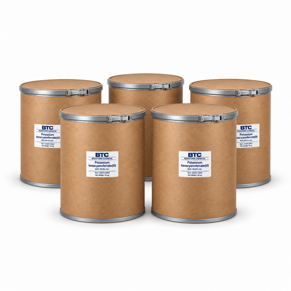 Potassium hexacyanoferrate(III) drums